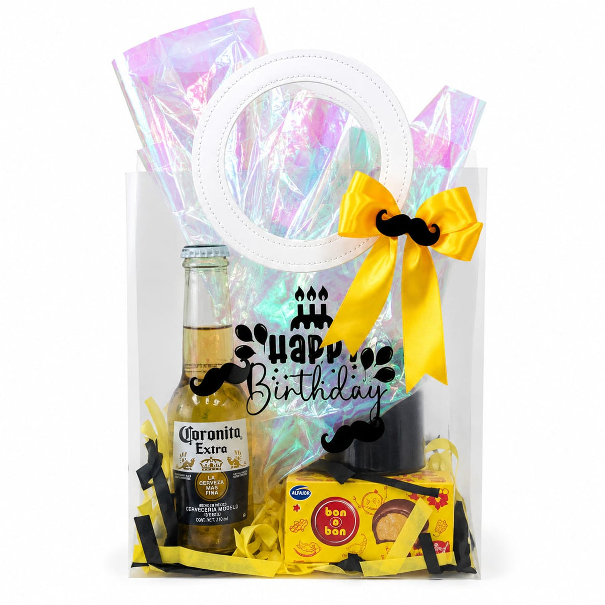 🎁 Detalle Happy Birthday con Bigote