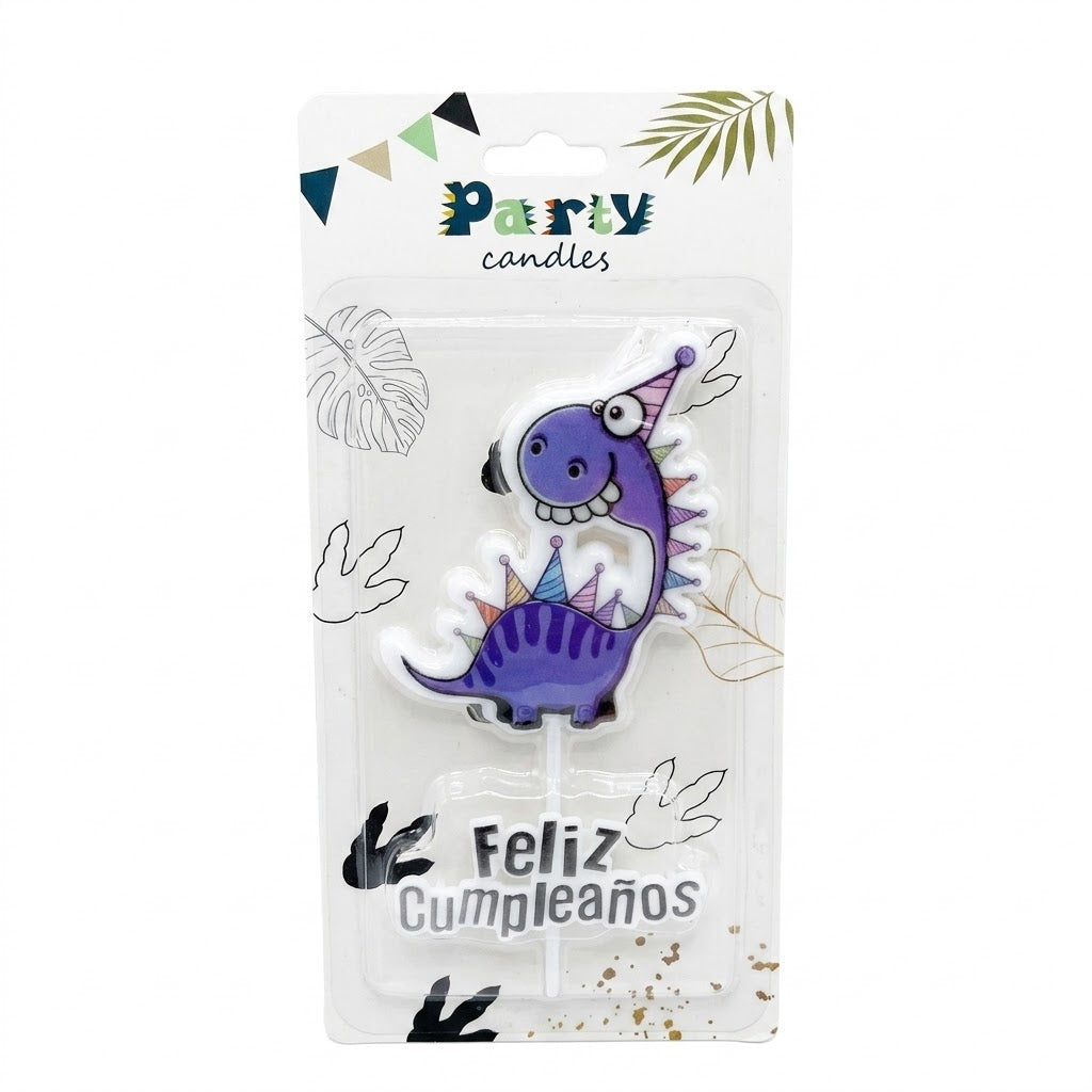 Set de Velas de Dinosaurios