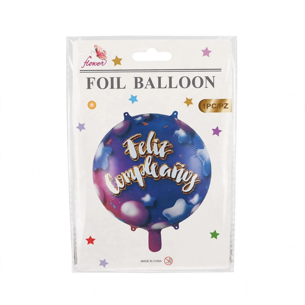 Globo Foil Estrella 18" Happy Birthday