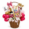 🎁 Detalle Feliz Día Rosa y Dorado