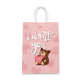Fundas kraft con texto