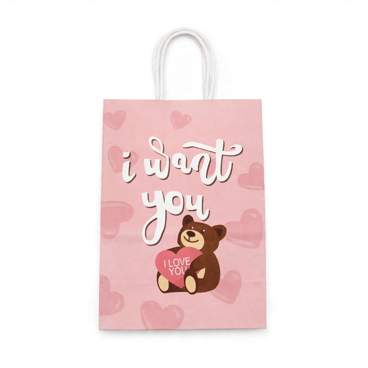 Fundas kraft con texto
