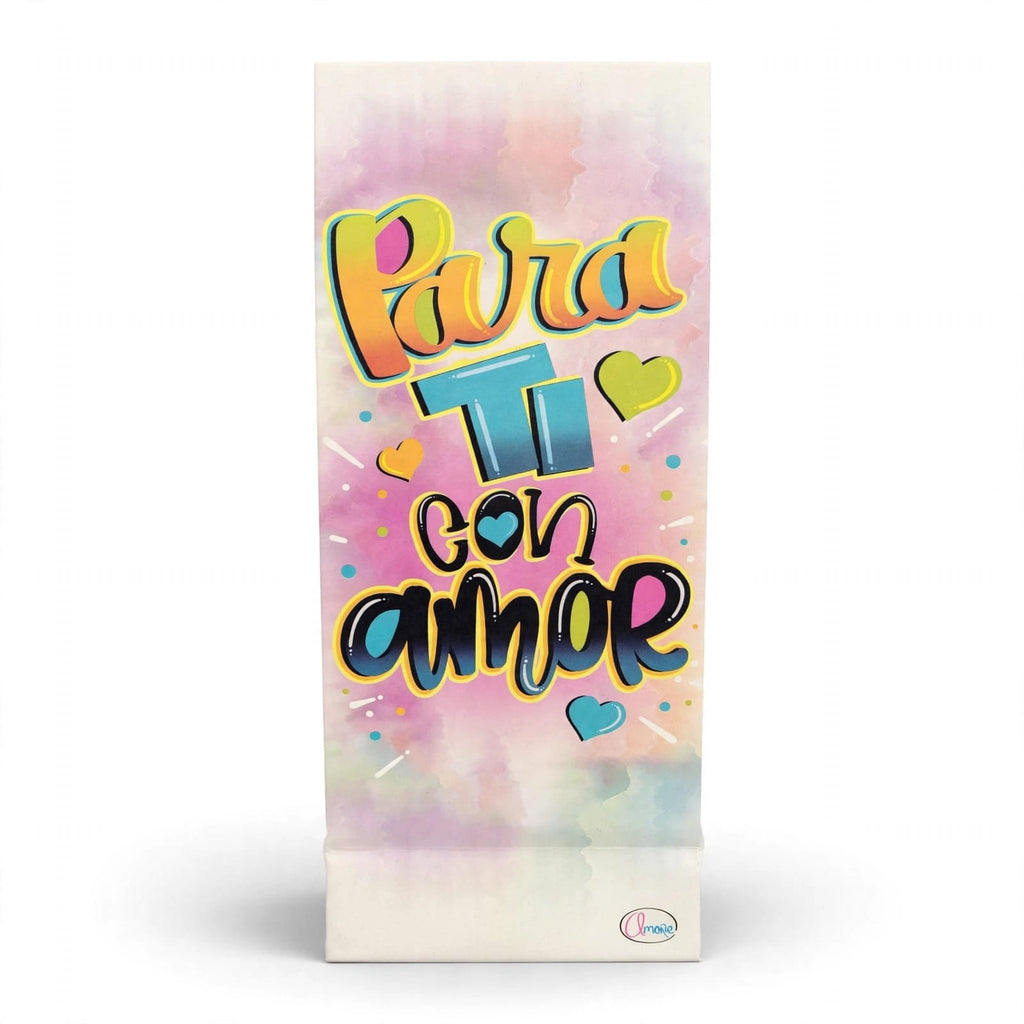 Funda Botellera Feliz Día con Estrellas