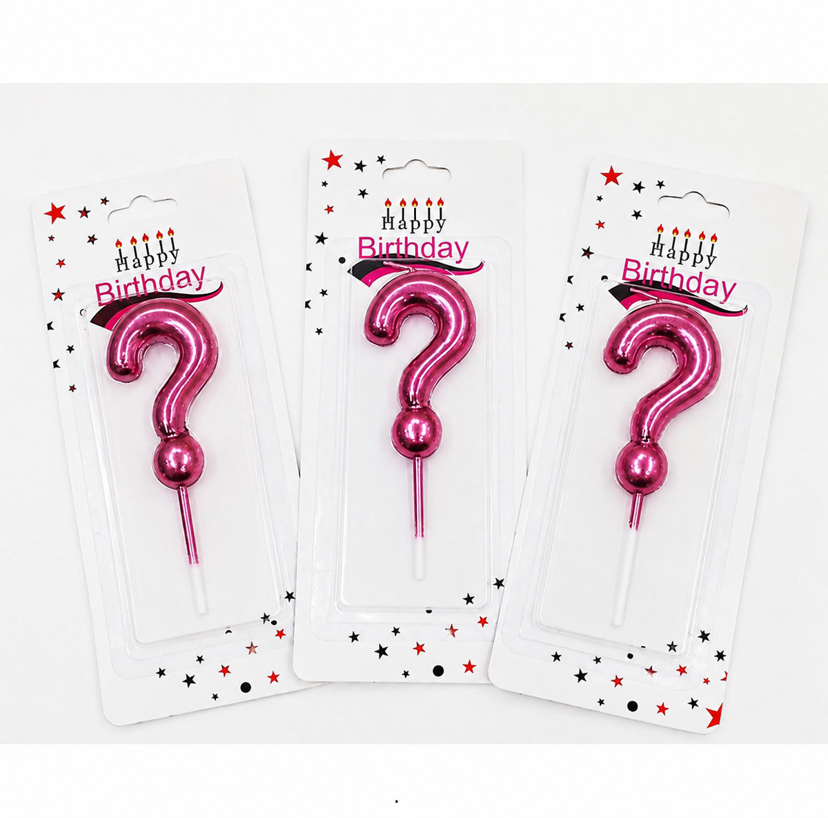 Velas Numéricas Metalizadas para Cumpleaños Oro Rosa
