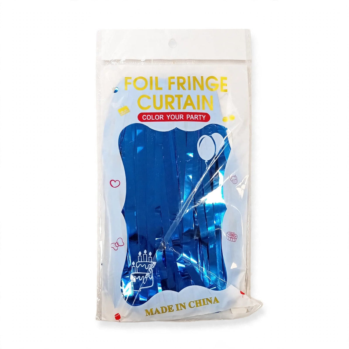 Cortina Foil Fringe Metalizada - Color Your Party 1x2m