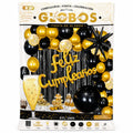 set completo de Globos Feliz Cumpleaños