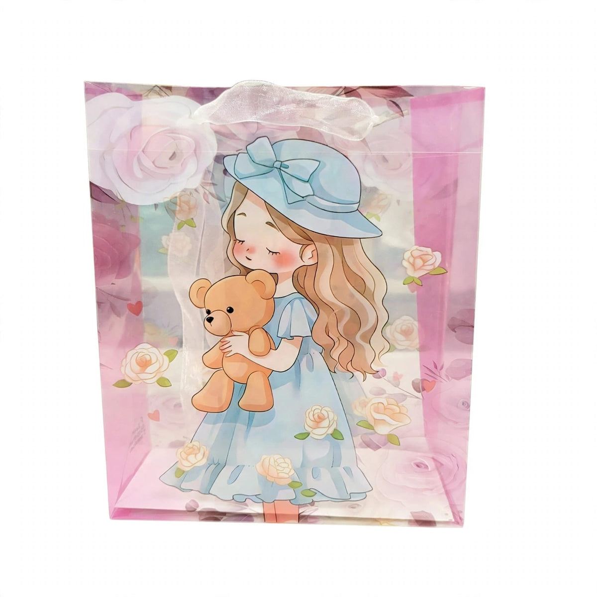 Funda Transparente Niña MEDIANA
