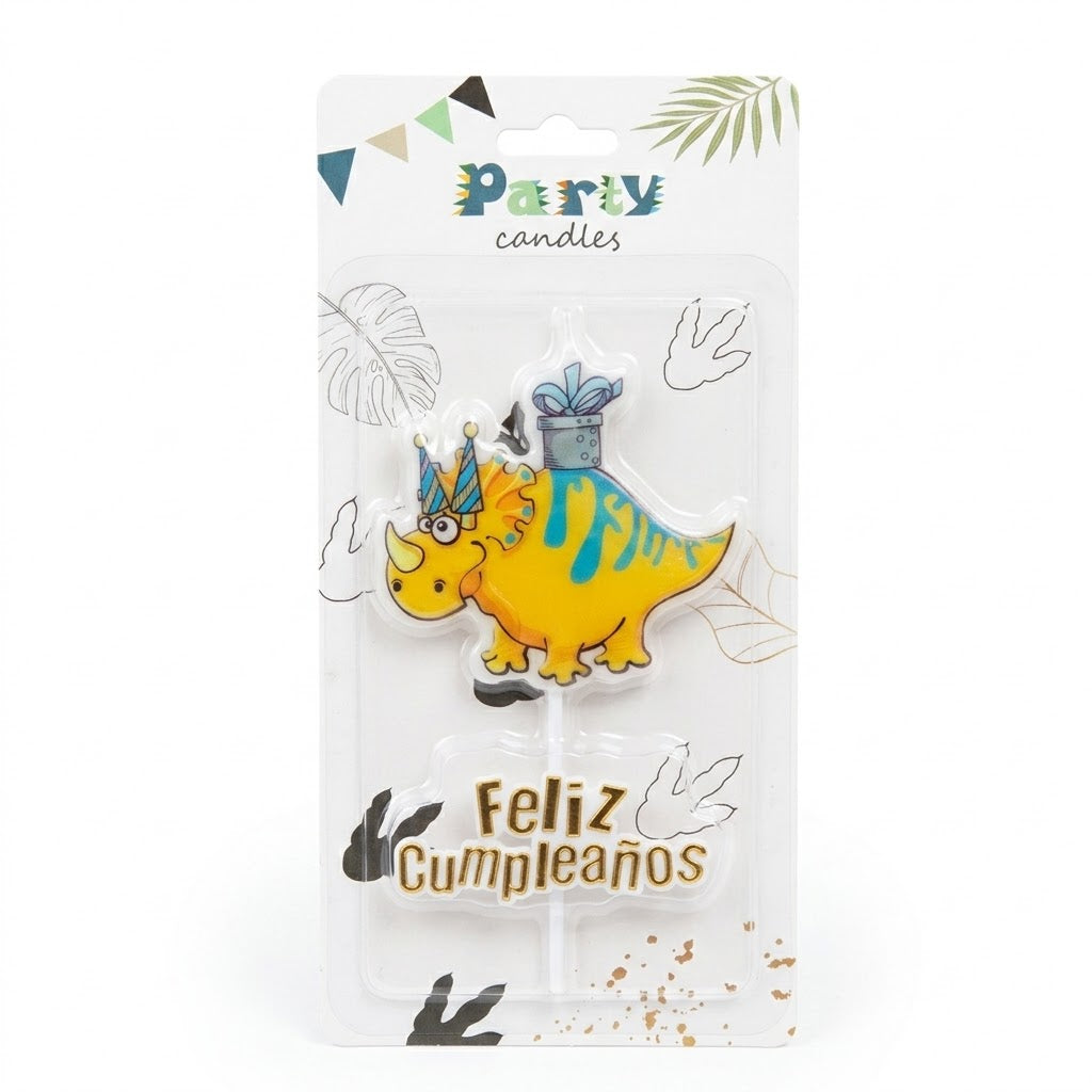 Set de Velas de Dinosaurios