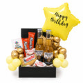 Detalle Feliz Día Dorado y Amarillo - Box Coronita